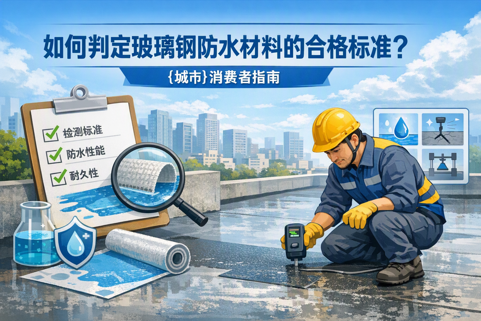 如何判定玻璃钢防水材料的合格标准？ 文山 消费者指南