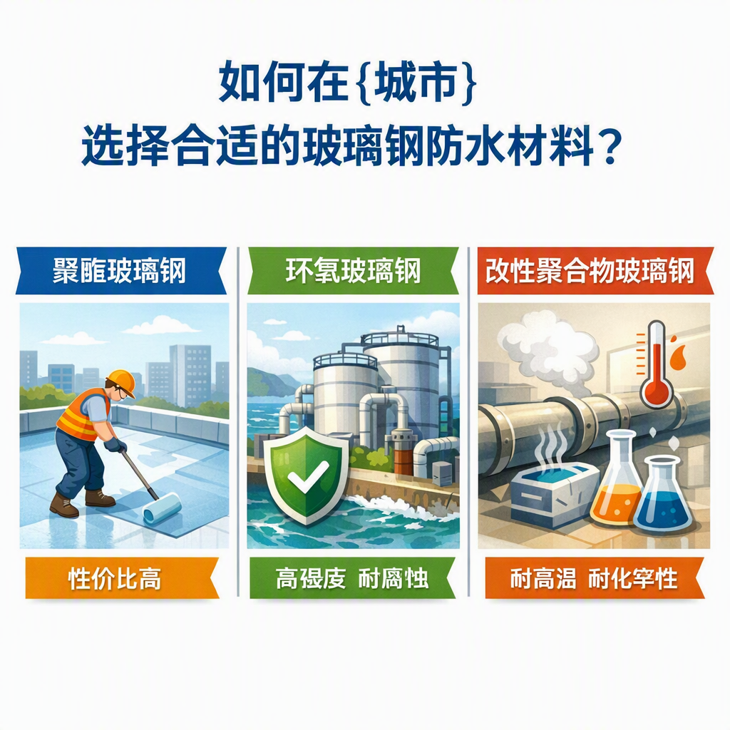 如何在文山选择合适的玻璃钢防水材料？