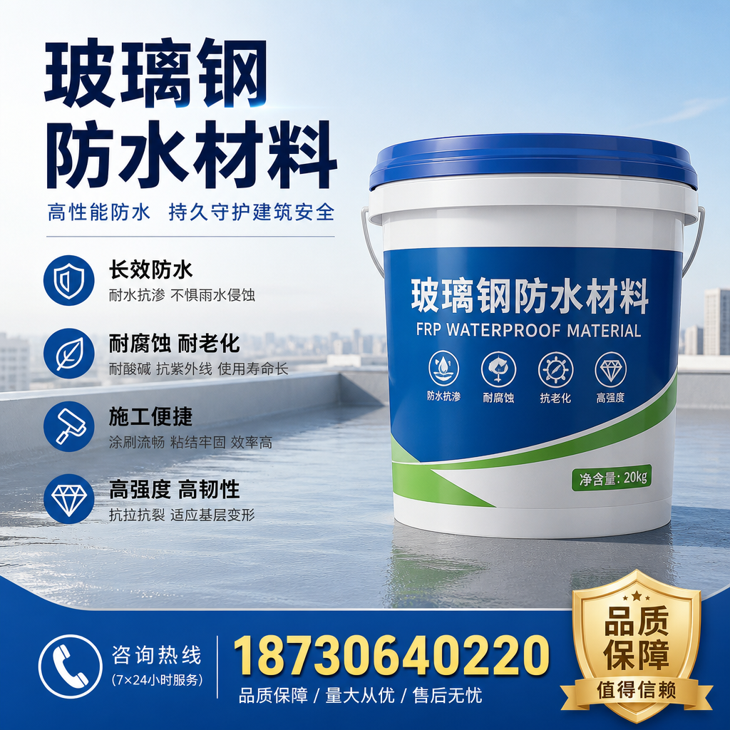 专家解析:玻璃钢防水材料的市场前景分析在 文山