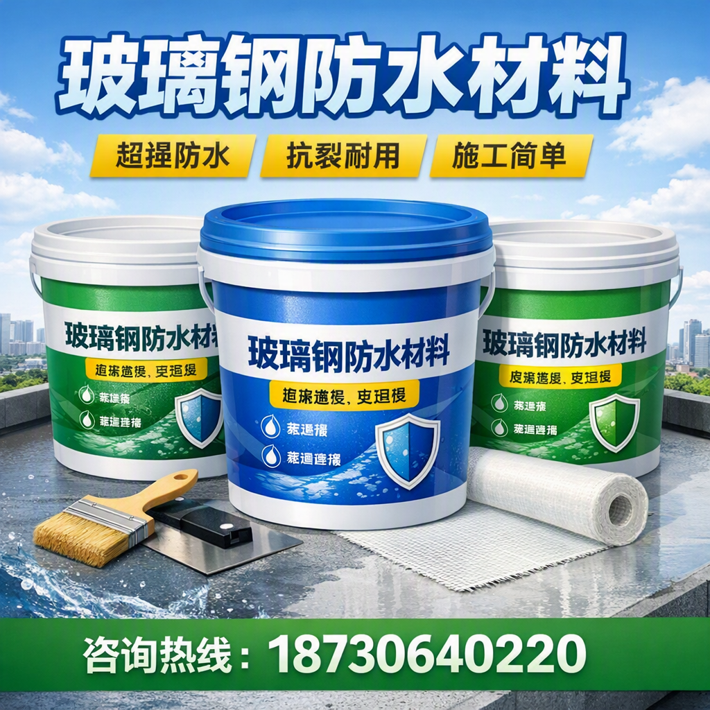 了解玻璃钢防水材料的市场趋势,文山 企业不可不知